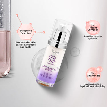 Kaya Clinic Retinoboost Face Serum, Anti-Ageing Face Serum, Fights Fine Lines & Wrinkles for All Skin Types, 30ml